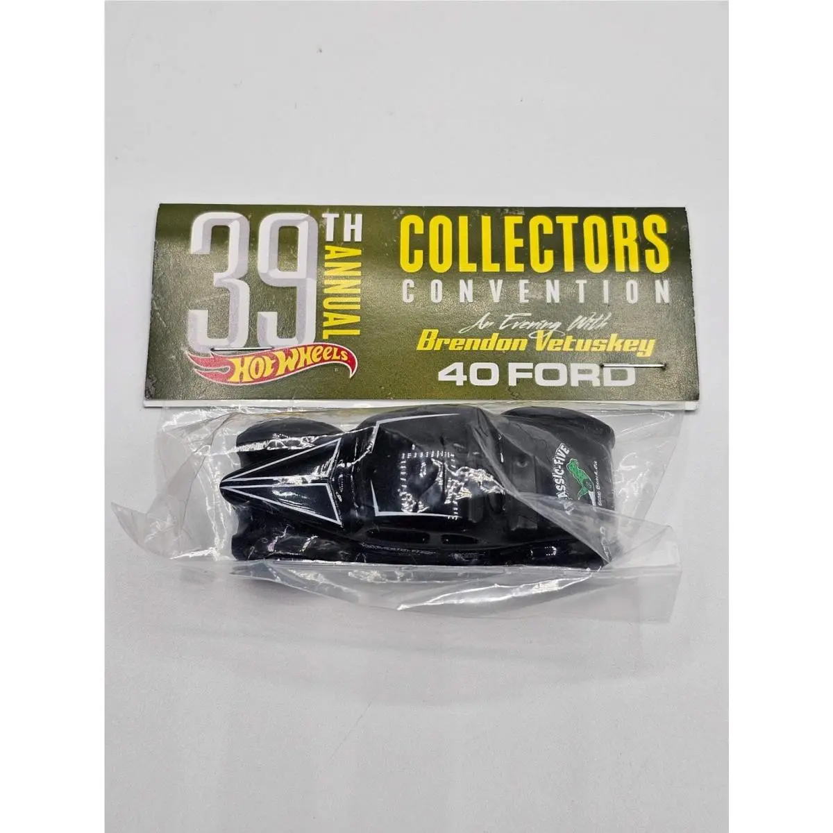Hot Wheels 39th Convention Los Angeles CA `40 Ford Dinner Car – Black