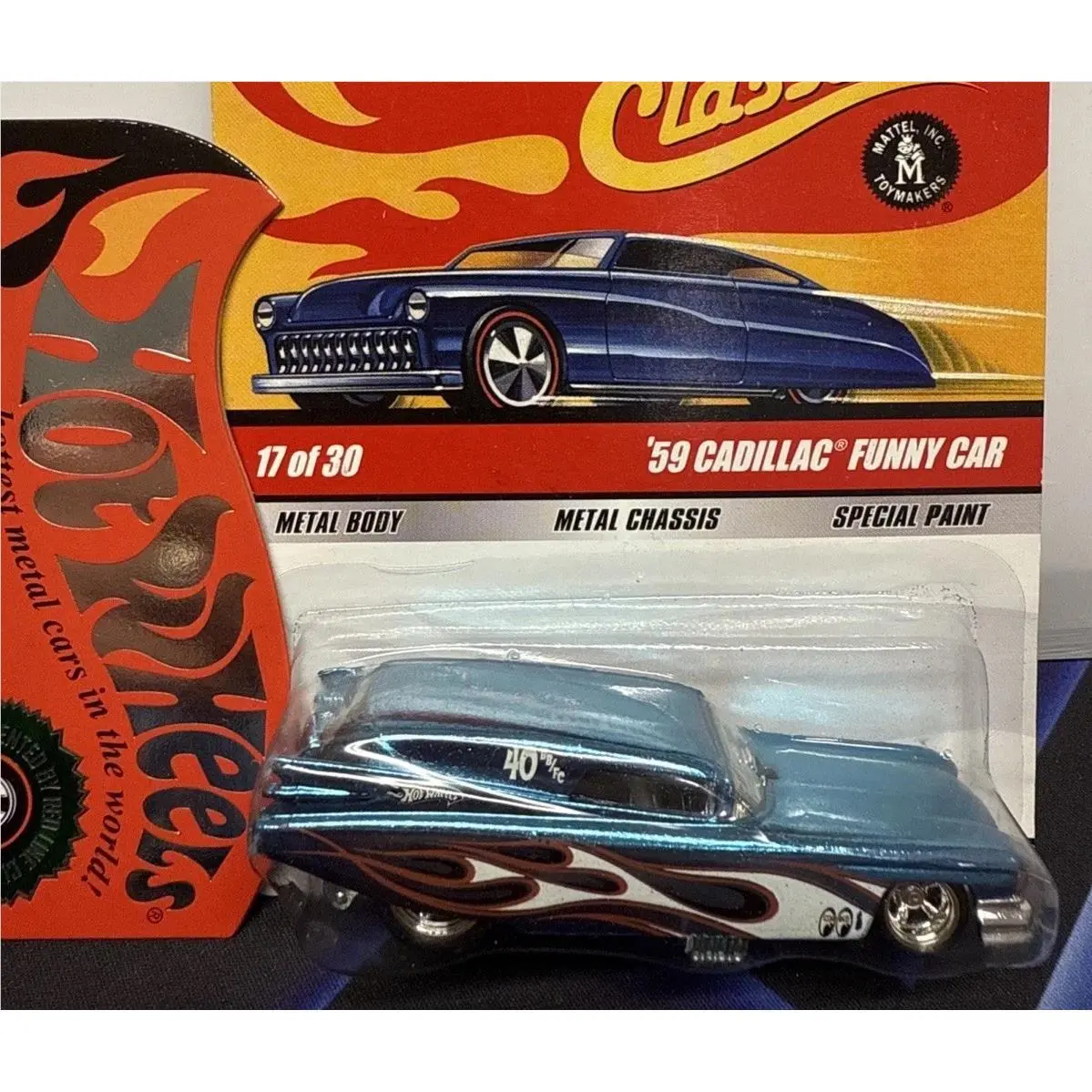 Hot Wheels Classics Cadillac Funny Car Chase Combined Shipping Rare