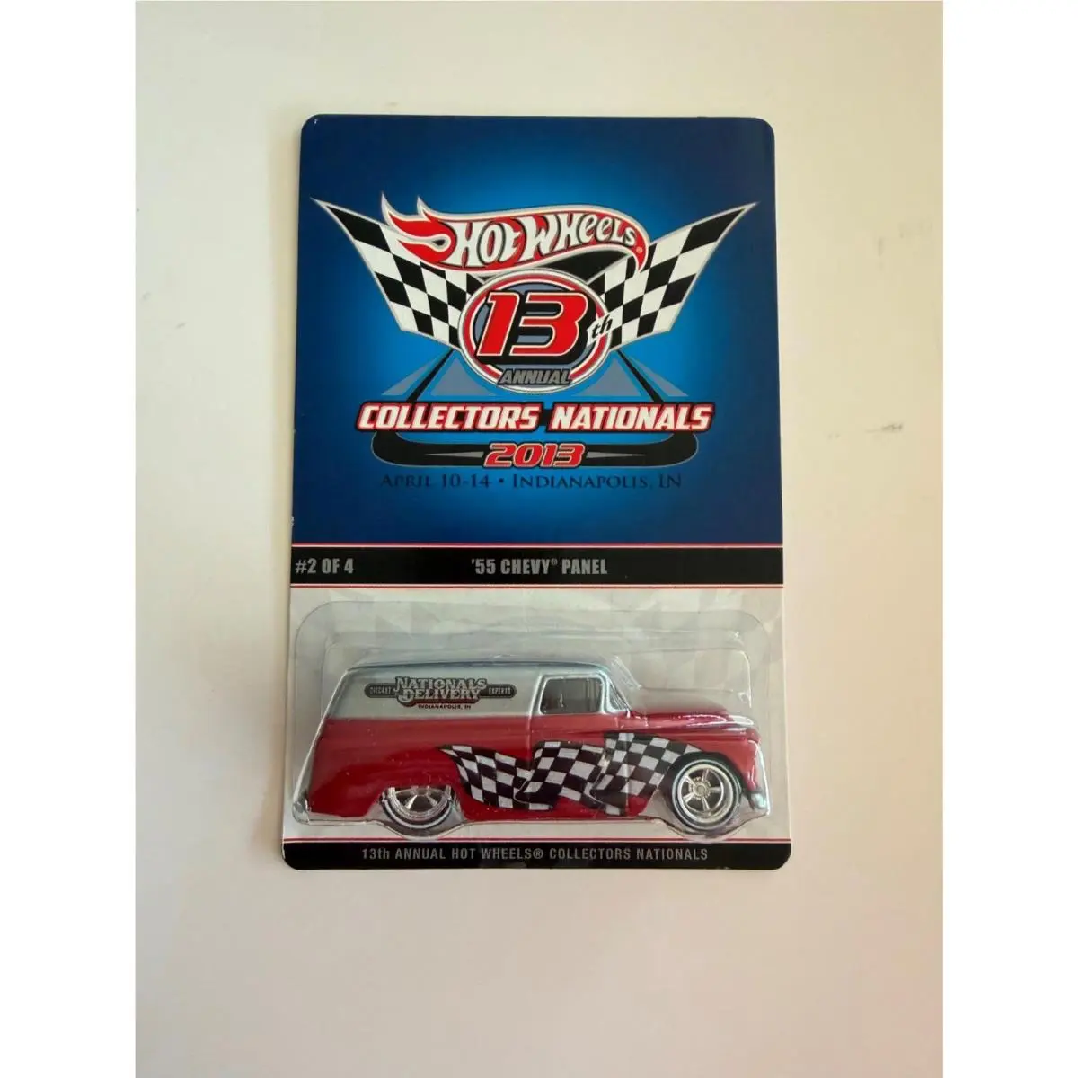 Hot Wheels 13th Collectors Nationals `55 Chevy Panel D01