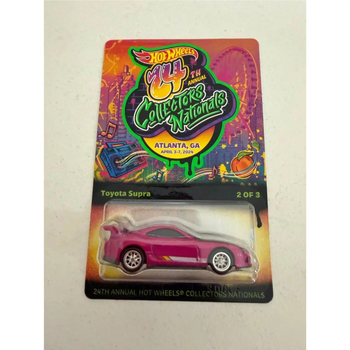 Hot Wheels 24th Annual Collectors Nationals Toyota Supra AG5