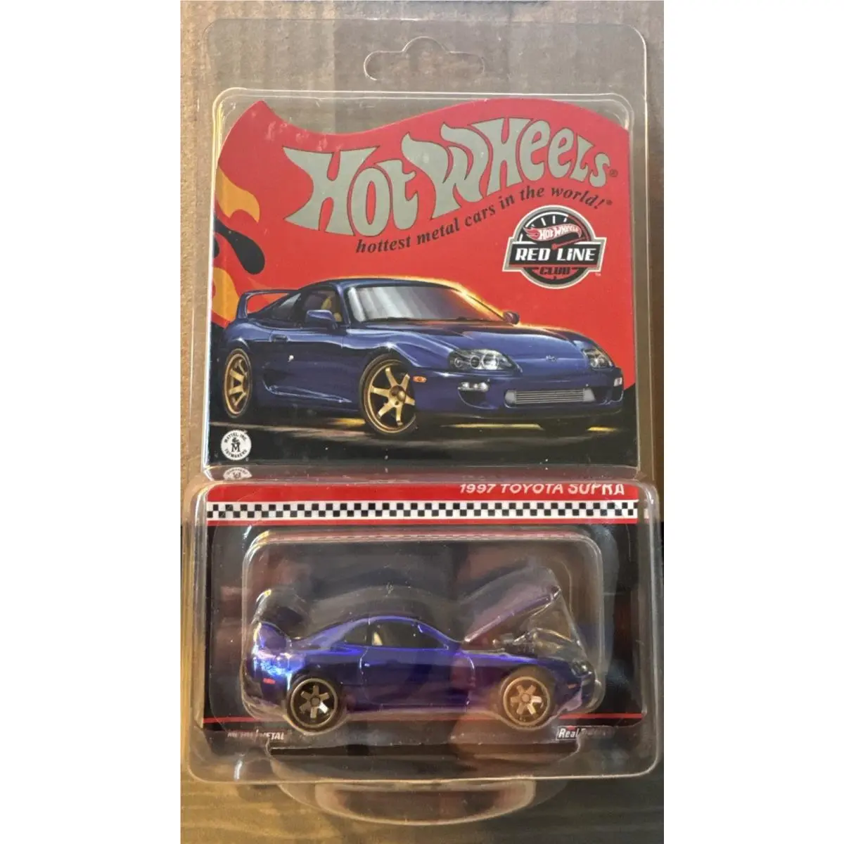 2024 Rlc Hot Wheels Collectors 1997 Toyota Supra Spectraflame Blue