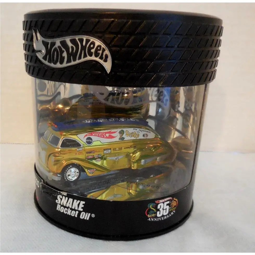 2005 Hot Wheels 35th Anniversary Custom Car Show Snake Rocket Oil
