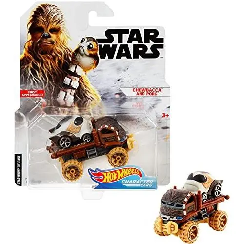 Hot Wheels Chewbacca with Porg Vehicle