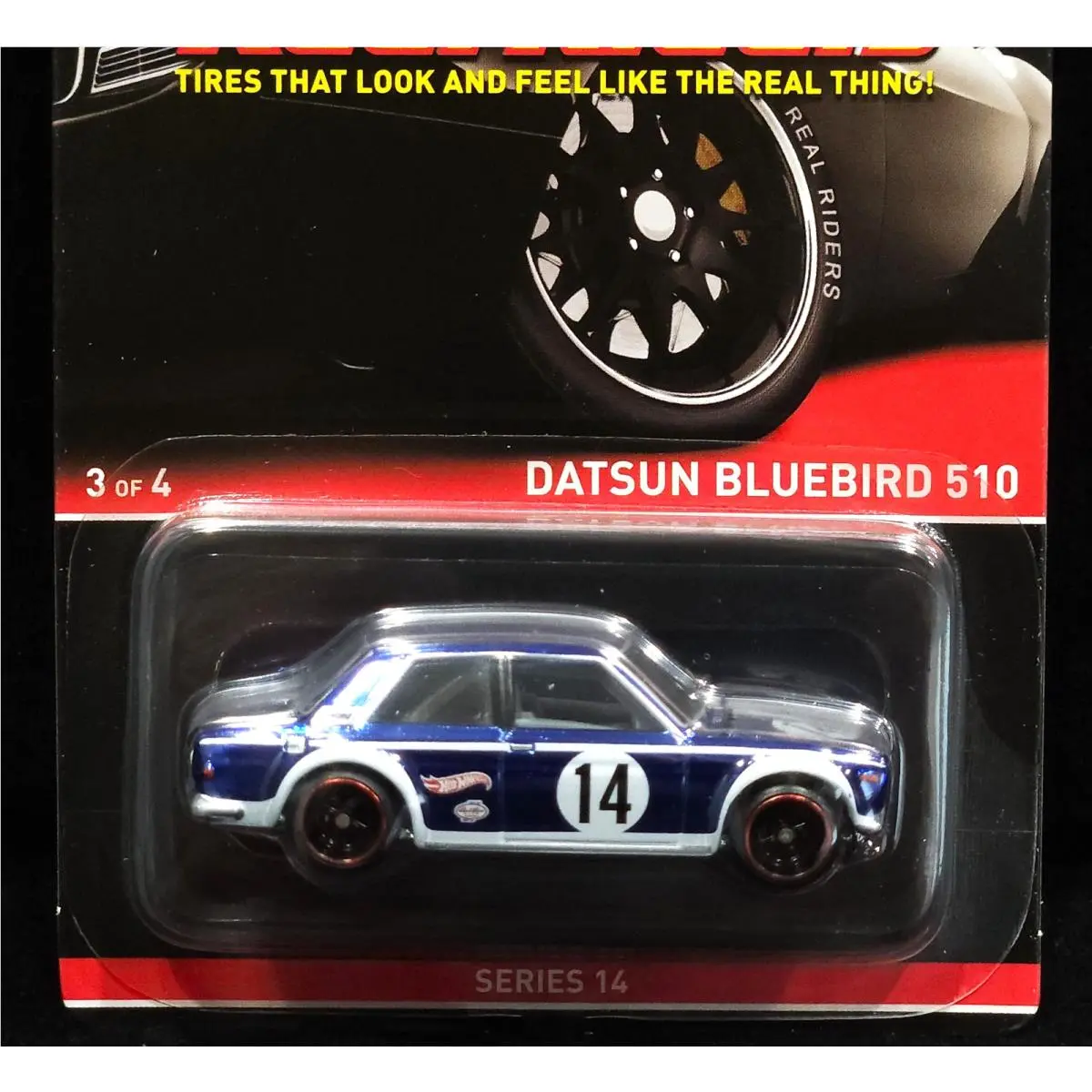 Hot Wheels Datsun Bluebird 510 Rlc Real Riders Red Line Club Car Hwc 06664/07000