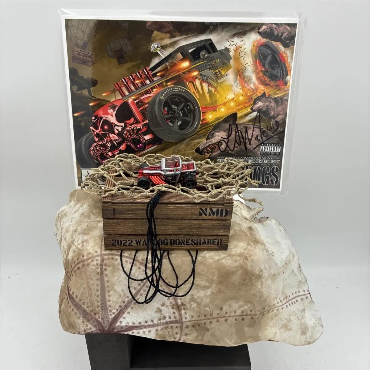Nuclear Mindz Lee Allen Custom Hot Wheels Bone Shaker Wardog 1/10 Esheet
