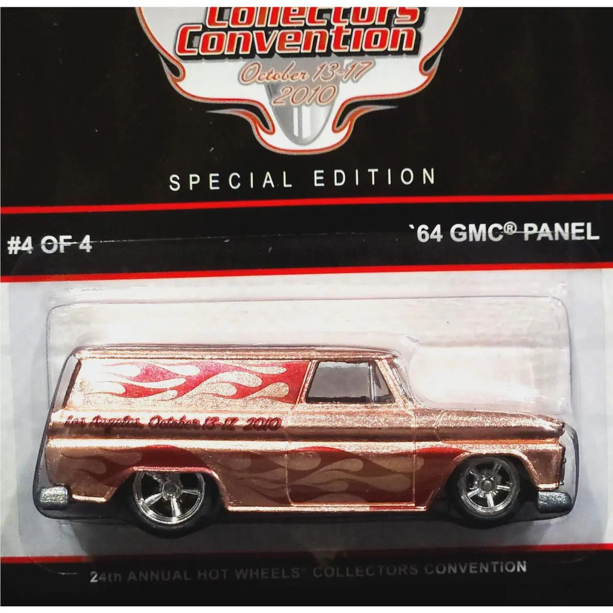 Hot Wheels 64 1964 Gmc Panel 2010 24th Annual Convention Car 00778/01500