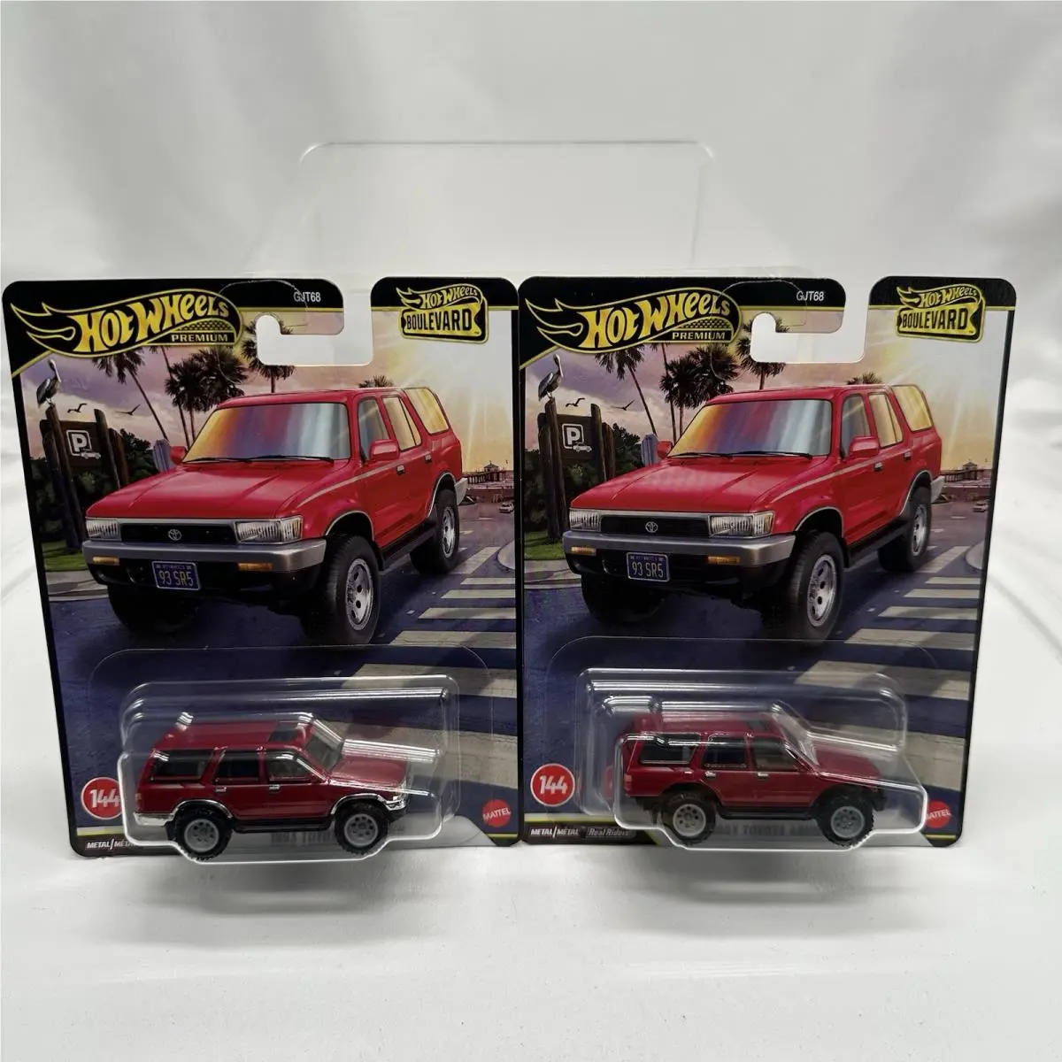 Hot Wheels Premium 2026 Boulevard 1993 Toyota 4Runner Red 144 2 - 1 Error Car