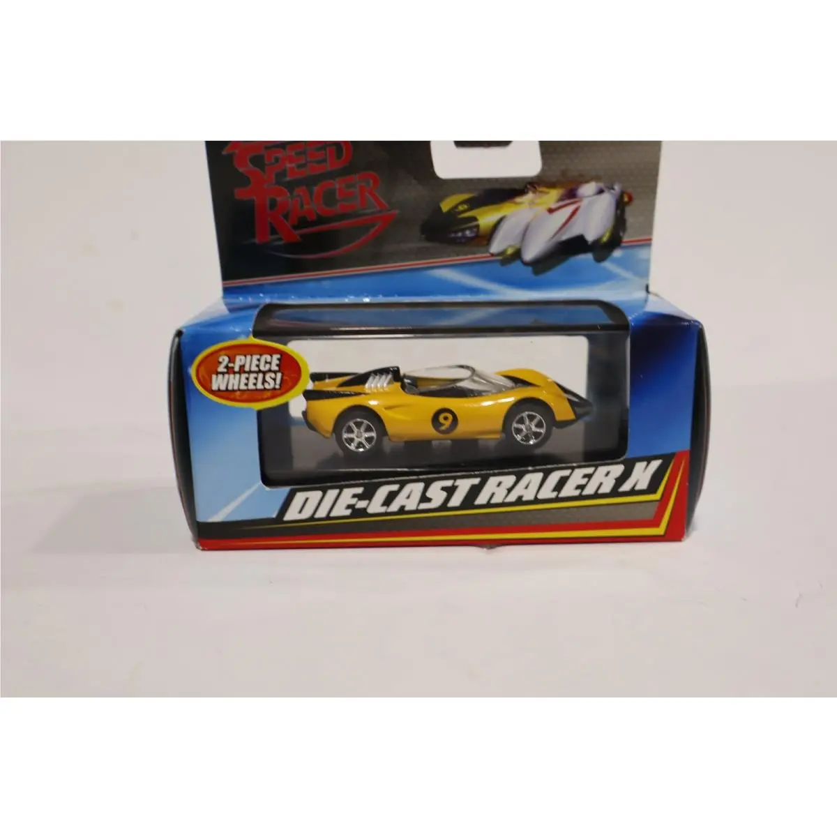 2007 Speed Racer Die-cast Racer X Hot Wheels 2 Piece Wheels