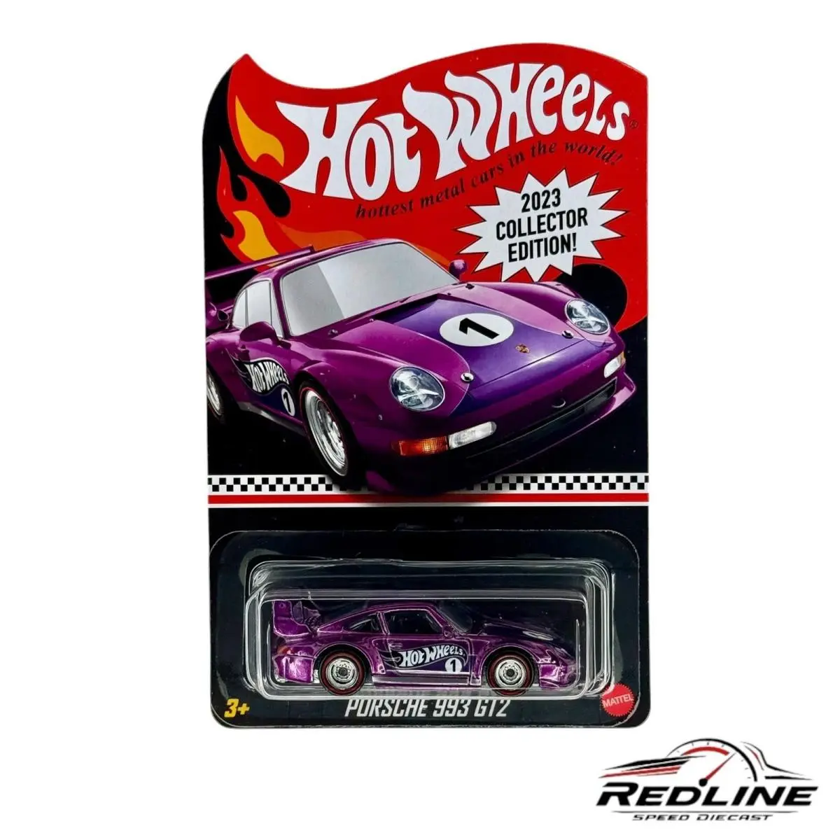Hot Wheels 2023 Collector Edition Porsche 993 GT2 Dollar General Mail In H22