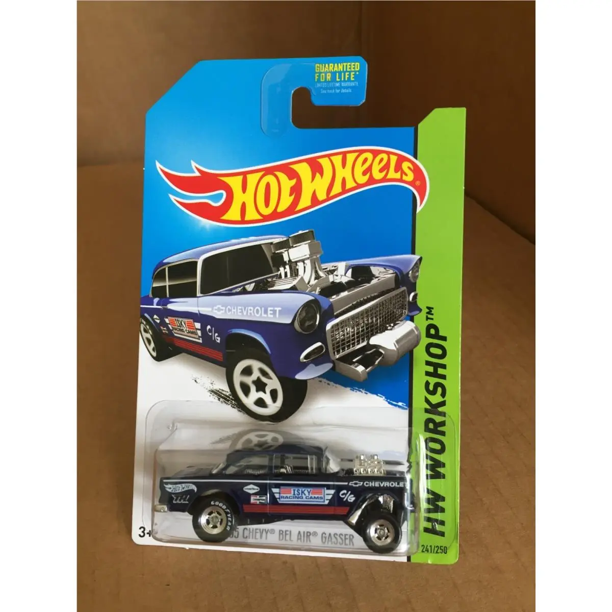 2014 Hot Wheels Sth Super Treasure Hunt 55 Chevy Bel Air Gasser 241/250 Mip