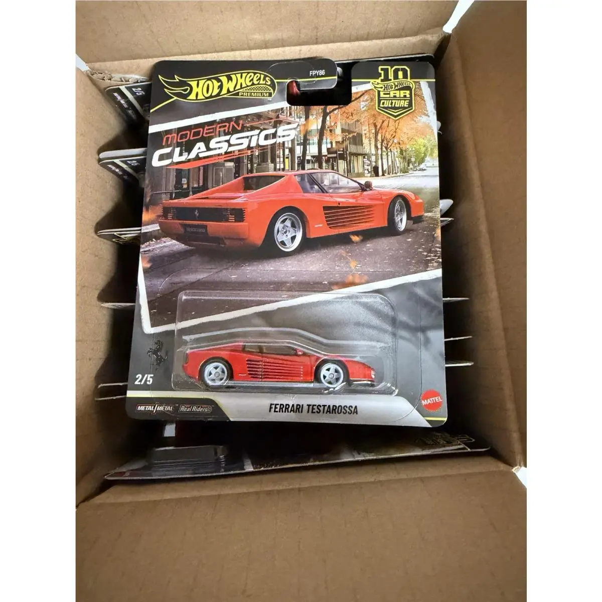 10x 2026 Hot Wheels Premium Car Culture Modern Classics Ferrari Testarossa
