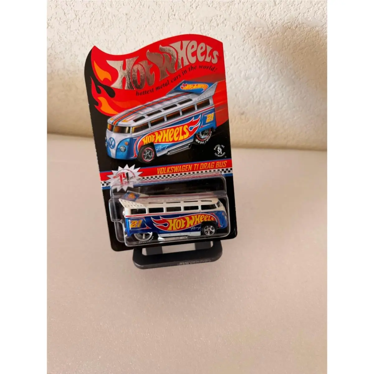 Hot Wheels VW Volkswagen T1 Drag Bus Rlc Red Line Club Exclusive Car N73