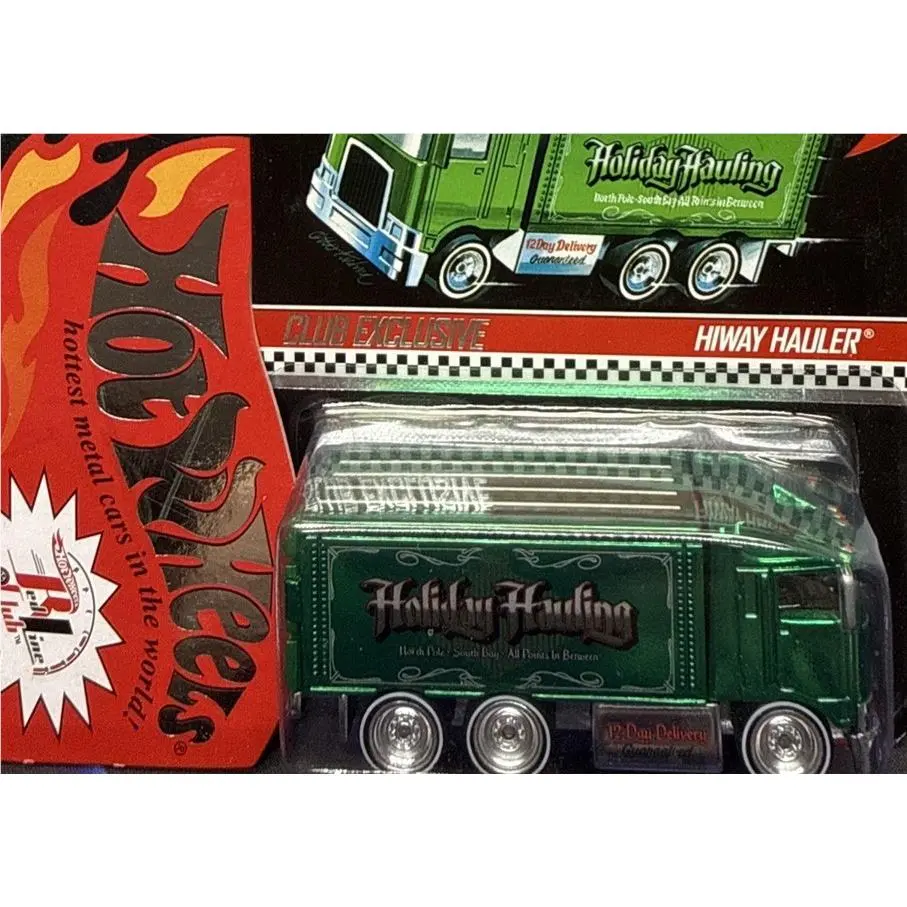 Hot Wheels Redline Club Exclusive 2010 Holiday Hiway Hauler Car Rlc 305/5500