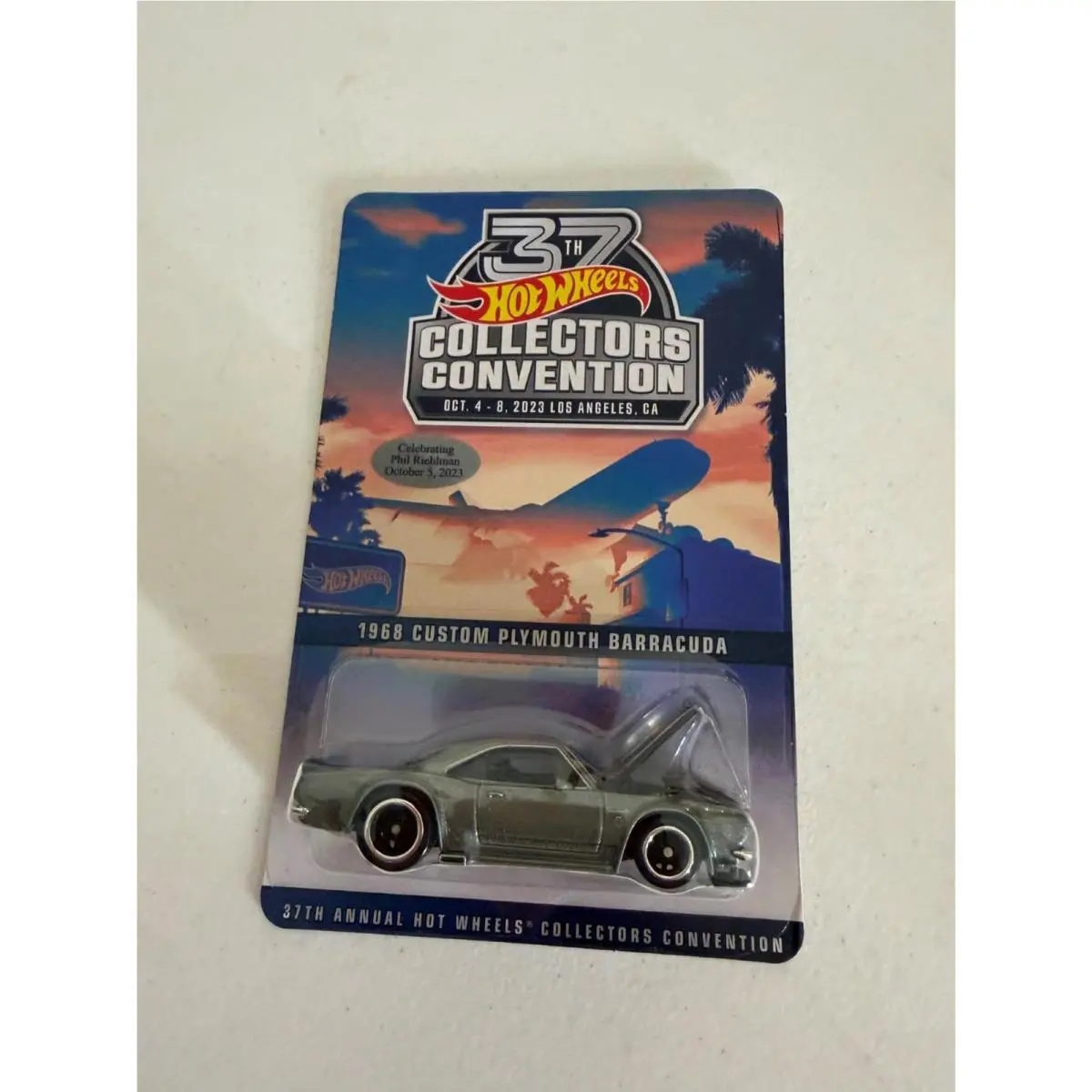 Hot Wheels 37th Annual Collectors Convention 1968 Custom Plymouth Barracuda AG6