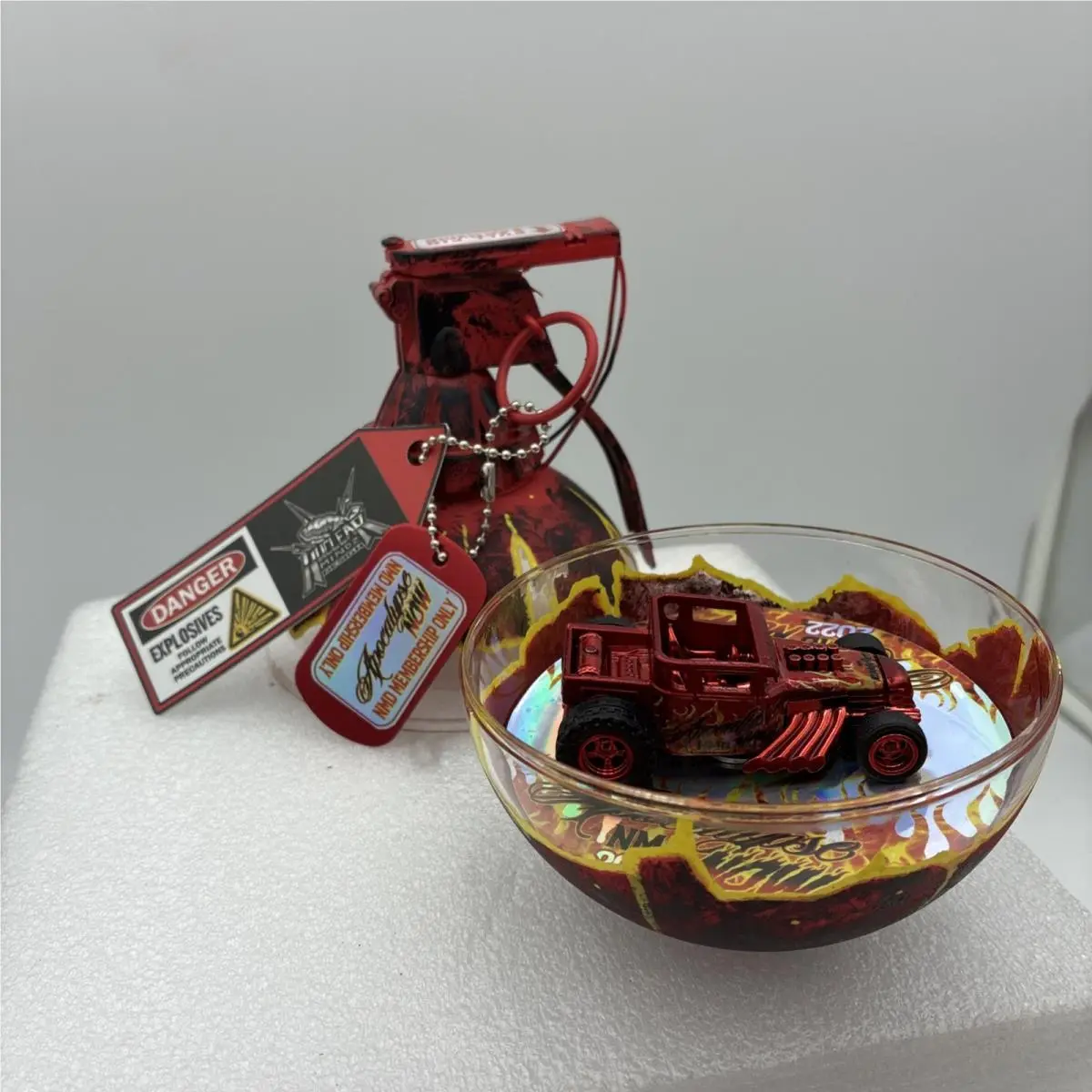 Nuclear Mindz Lee Allen Custom Hot Wheels Bone Shaker Apocalypse Now 1/10