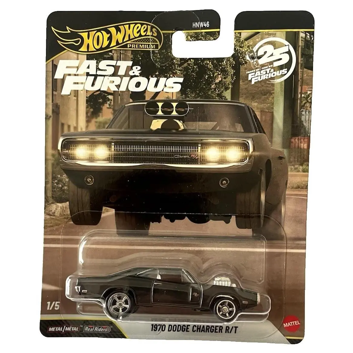 Fast Furious 1970 Dodge Charger R/t 1:64 Scale Die-cast Collectible Model 1/5