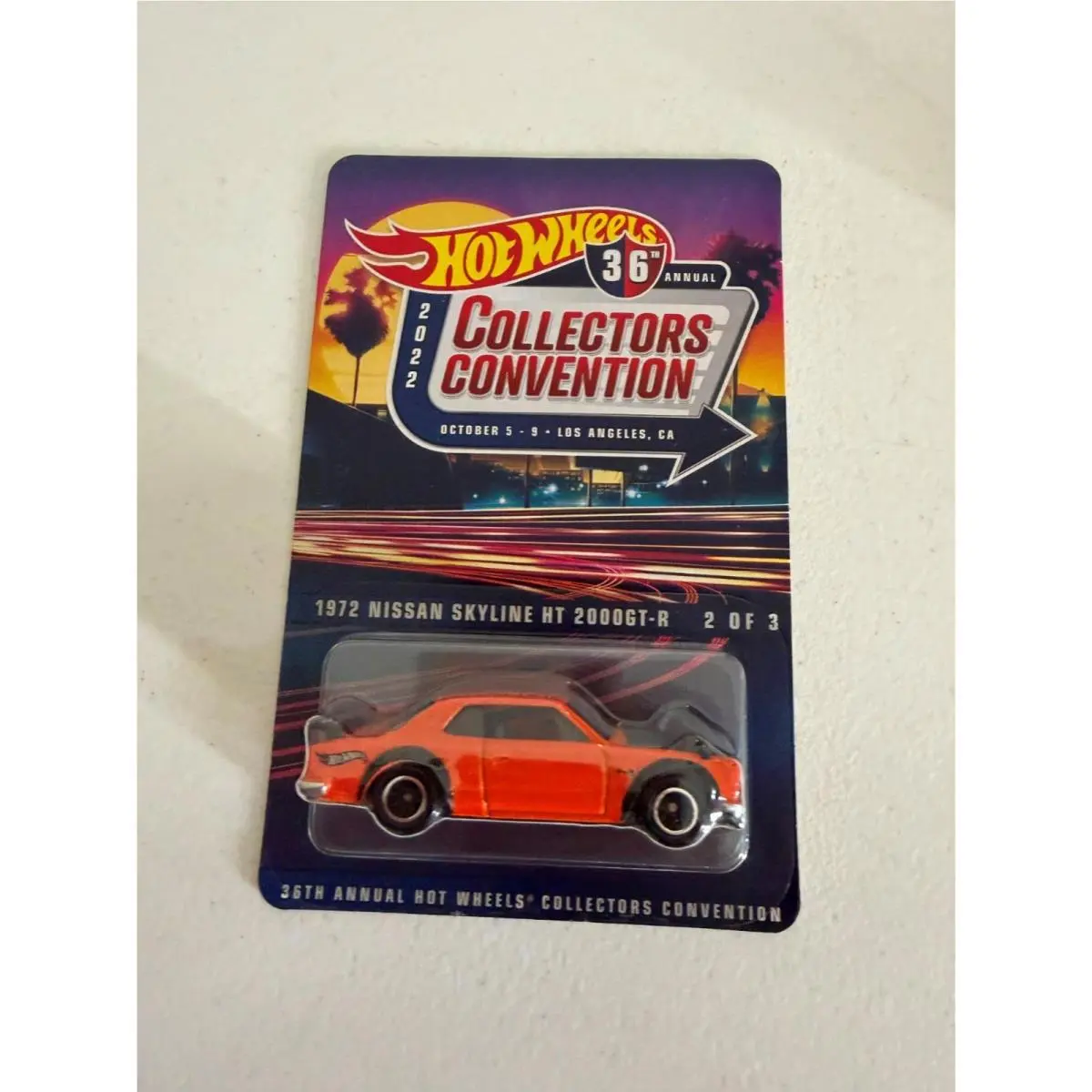 Hot Wheels 36th Annual Collectors Convention 1972 Nissan Skyline HT 2000GT-R AG6