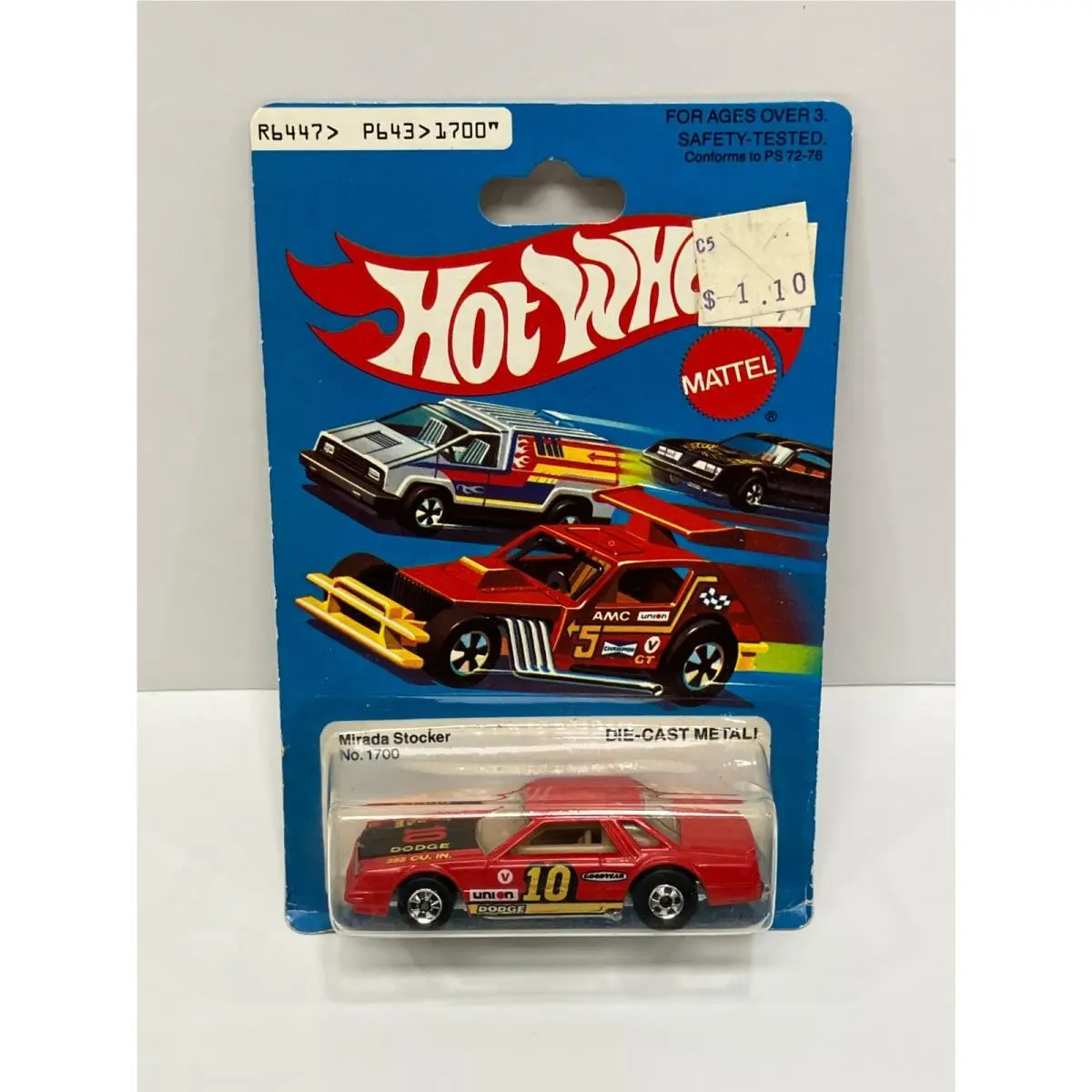 1980 Hot Wheels 10 Dodge Mirada Stocker No. 1700