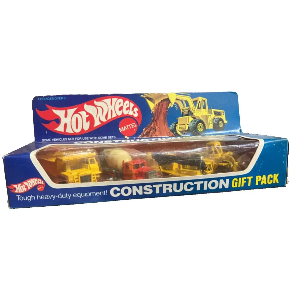 1983 Mattel Hot Wheels Construction Gift Pack 1/64 Scale Diecast