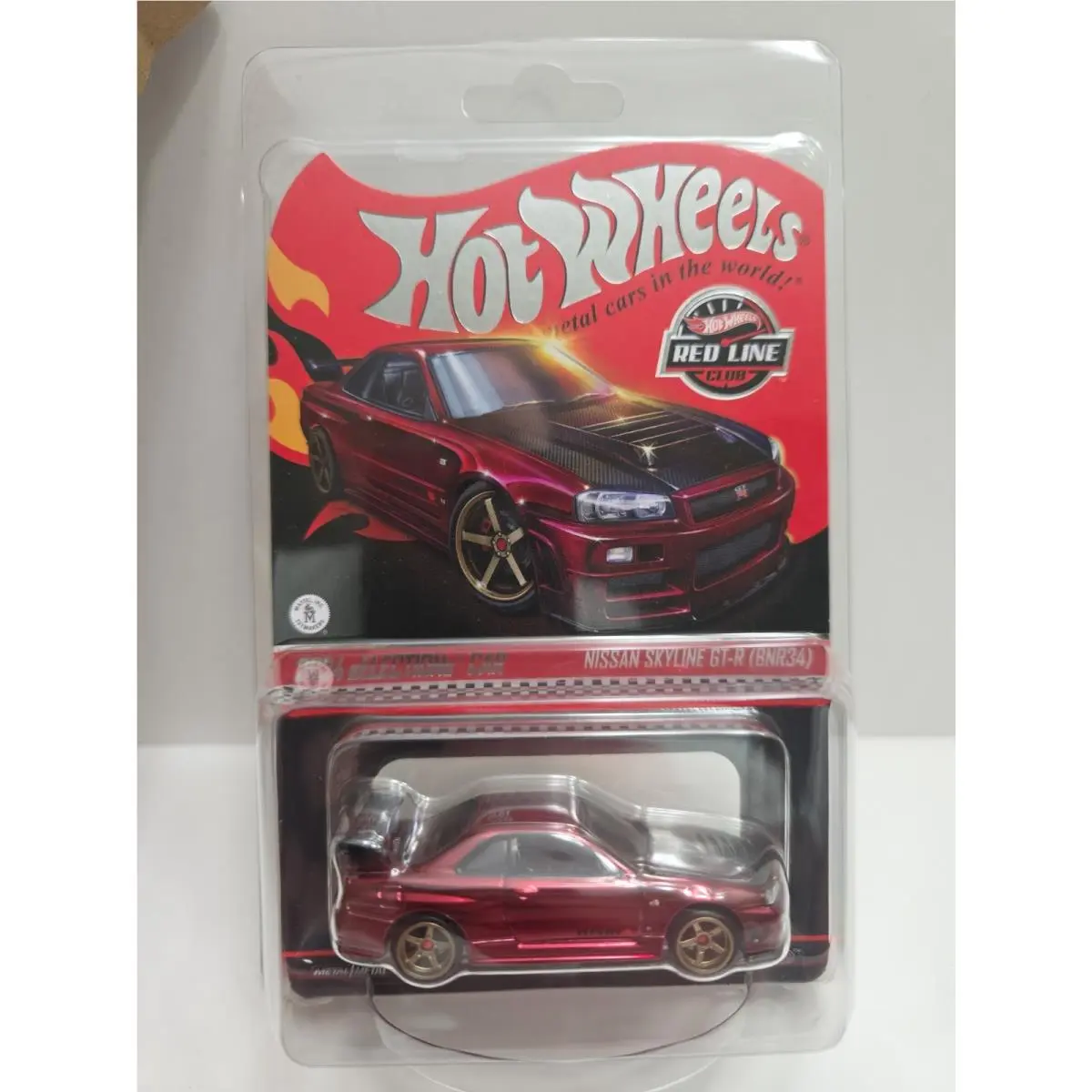 Hot Wheels Rlc 2024 Selections Car Nissan Skyline Gt-r BNR34 Red