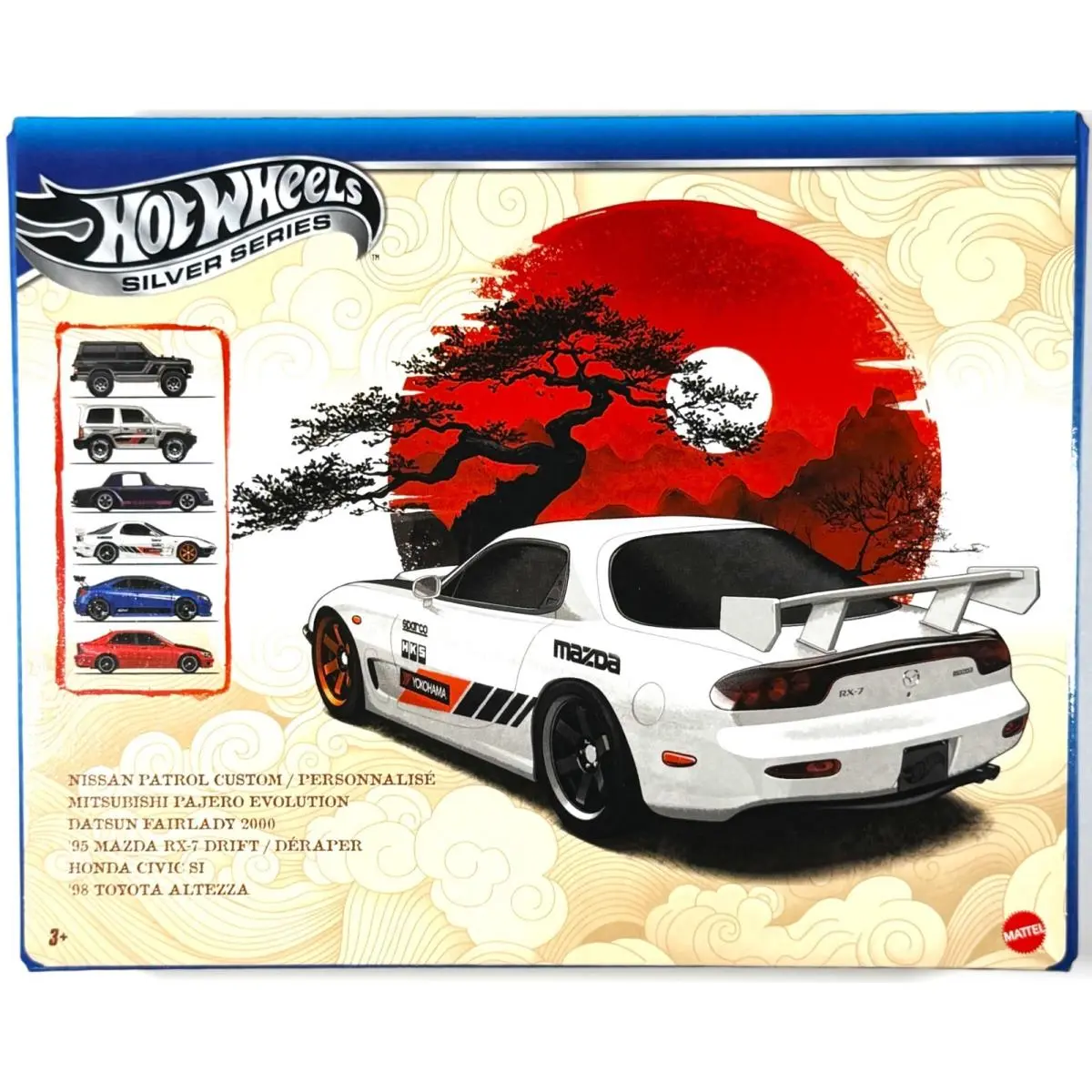 Hot Wheels 2026 Silver Japanese Car Culture Set of 6