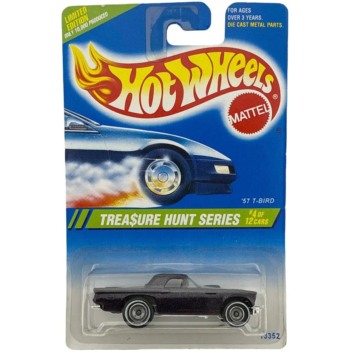 1995 Hot Wheels Treasure Hunt Series `57 T - Bird Limited Edition 4 Of 12 356