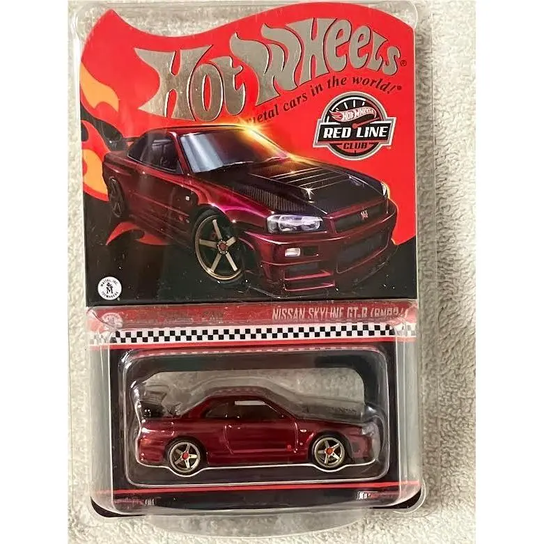 Hot Wheels Rlc Nissan Skyline Gt-r BNR34 Red Line Club 2025