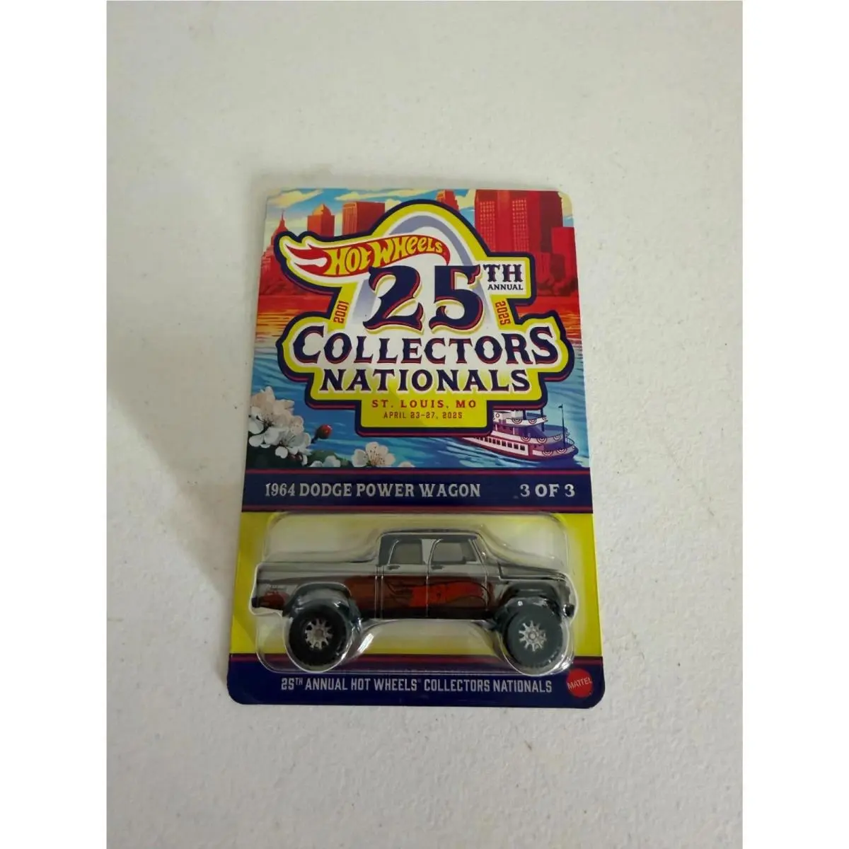 Hot Wheels 25th Annual Collectors Nationals 1964 Dodge Power Wagon AG6