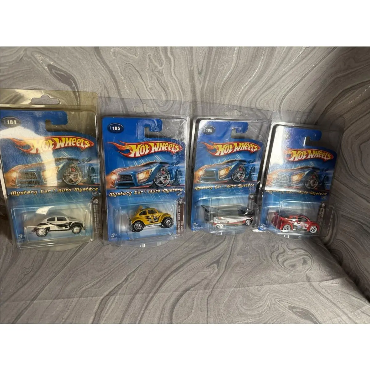 Hot Wheels 2005 Mystery Cars Set of 4 Real Riders Volkswagen