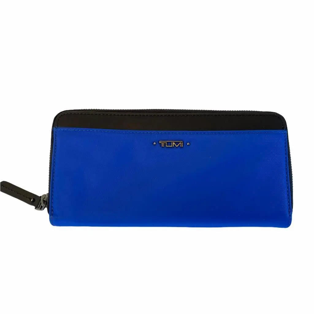Tumi Vista Zip-around Dazzling Blue Continental Wallet 04843802DBLO