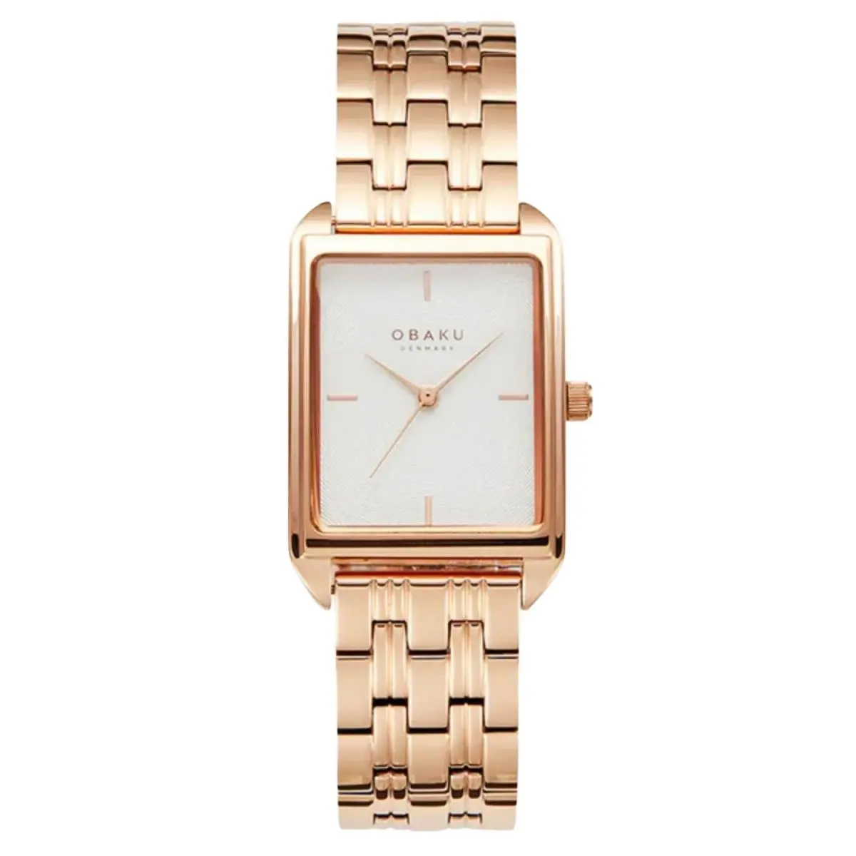 Obaku Women`s Kamille White Dial Watch - V293LXVISV
