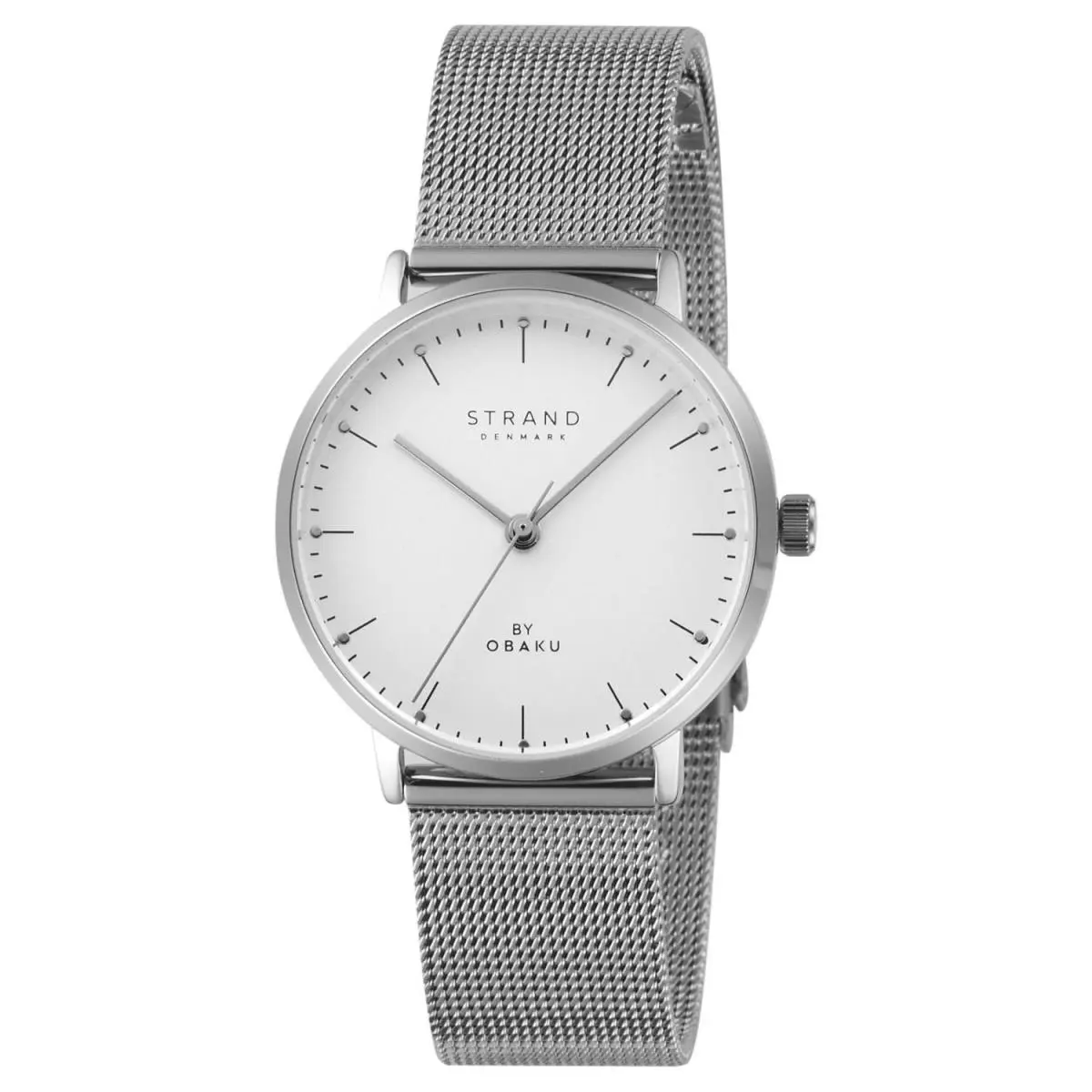 Obaku Women`s Gonone White Dial Watch - S725LXCIMC-DG