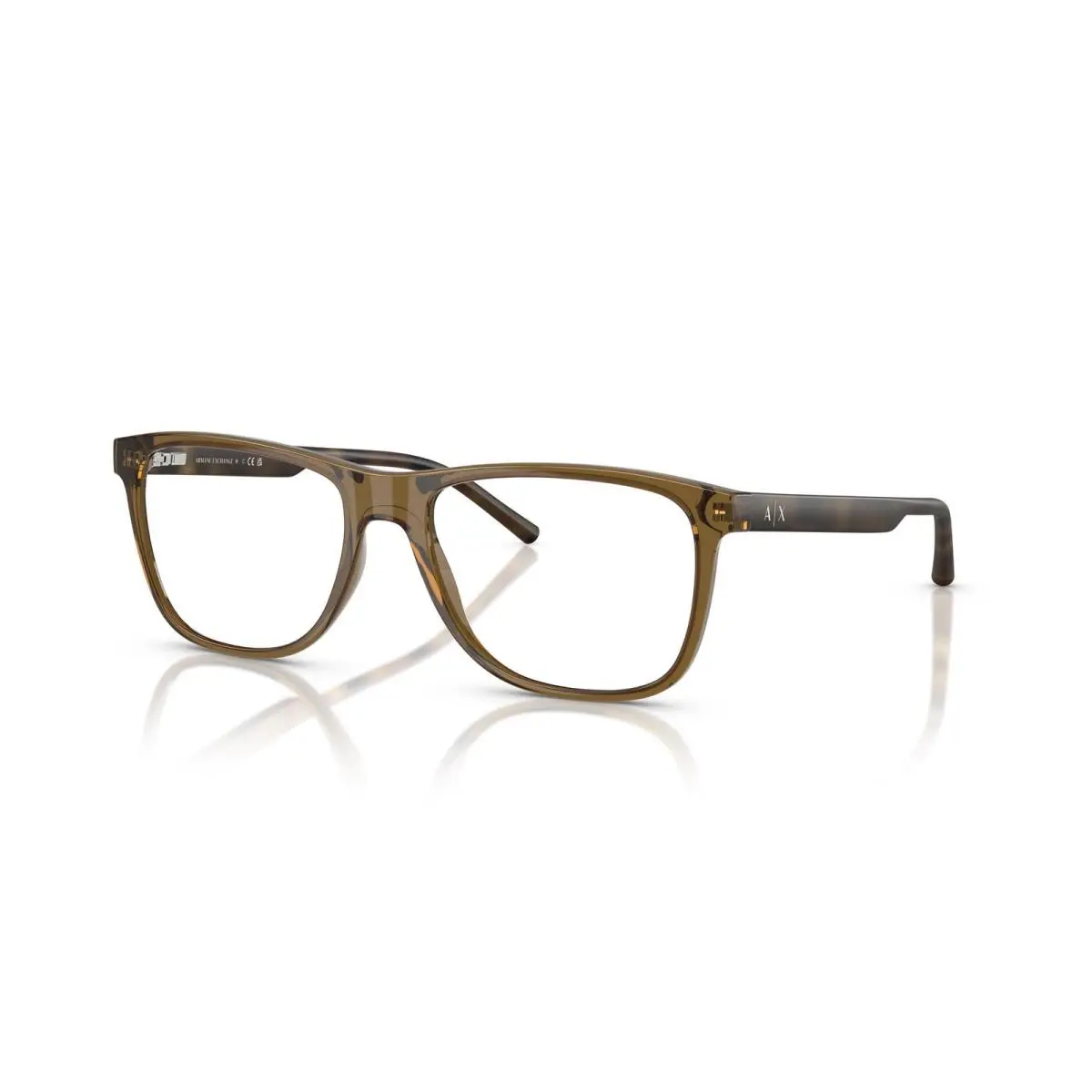 Armani Exchange AX3048F 8358 56mmEyewear Frames Shiny Transparent Green