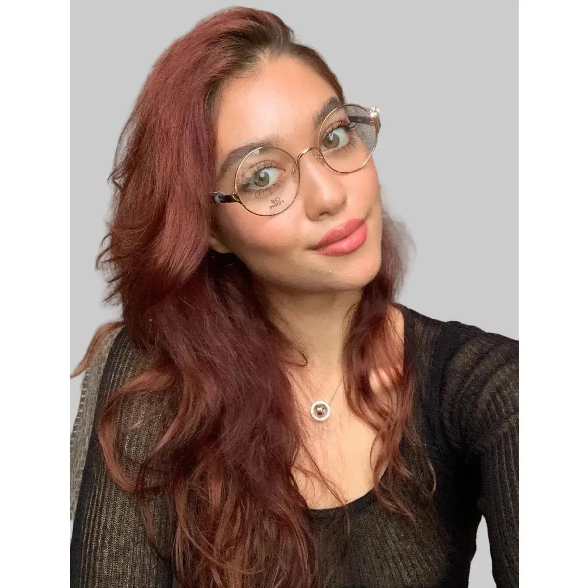 Gianfranco Ferré GF Ferre GFFS935 Round Gold Women`s Eyeglasses Frame