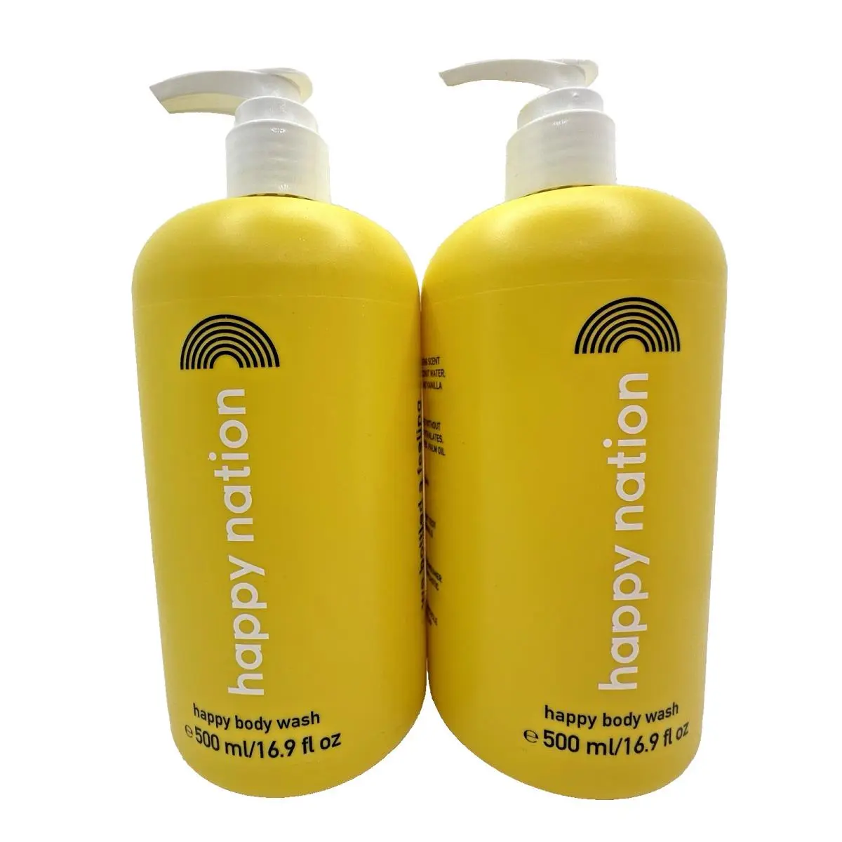 Victoria`s Secret Happy Nation Happy Body Wash 16.9 Oz x2 by Victoria's Secret