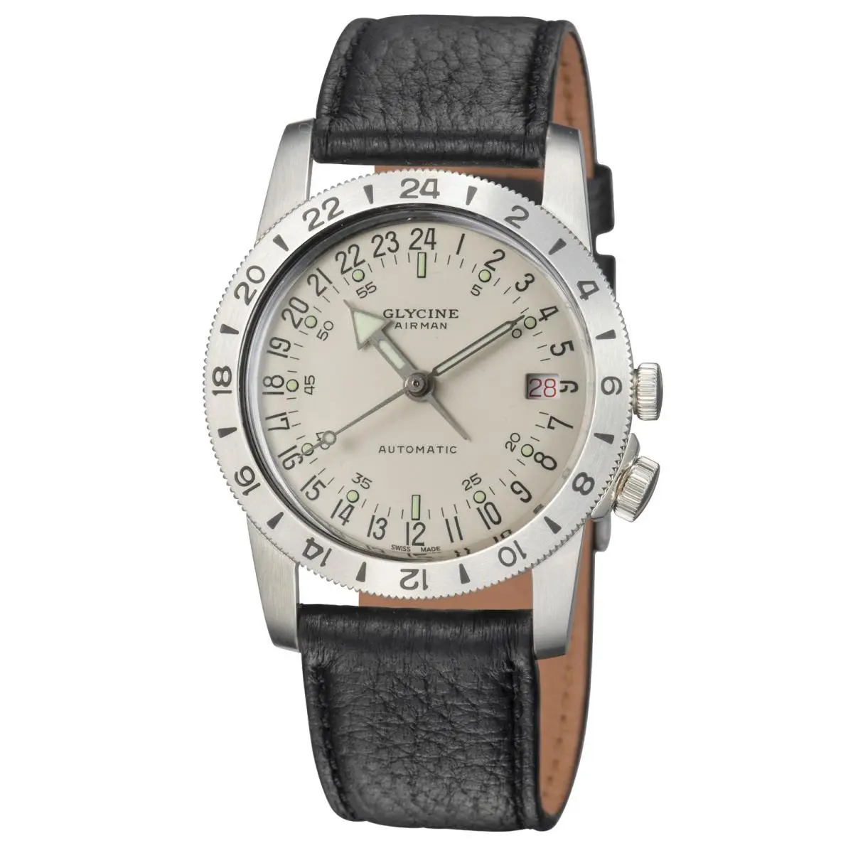 Glycine Men`s Airman No. 1 Purist 36mm Automatic Watch GL0373
