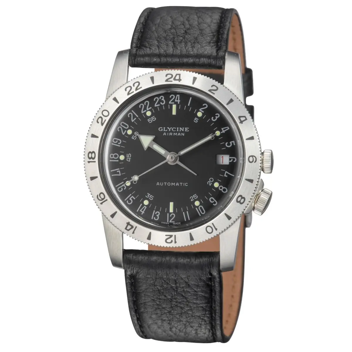 Glycine Men`s Airman No. 1 Purist 36mm Automatic Watch GL0371