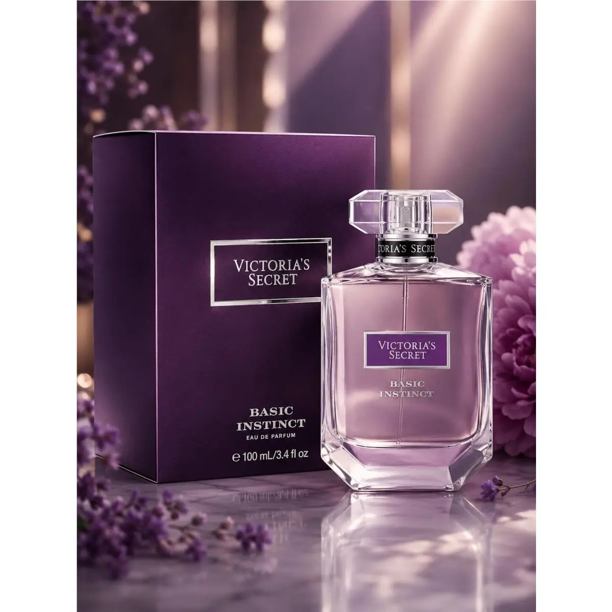 Basic Instinct Perfume Victoria`s Secret 3.4 Oz 100 ml Edp Eau De Parfum Spray