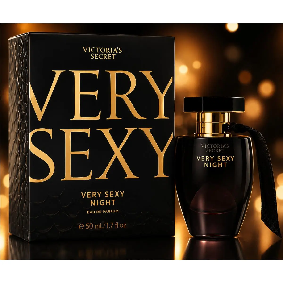 Very Sexy Night Perfume Victoria`s Secret 1.7 oz 50 ml Edp Eau De Parfum Spray