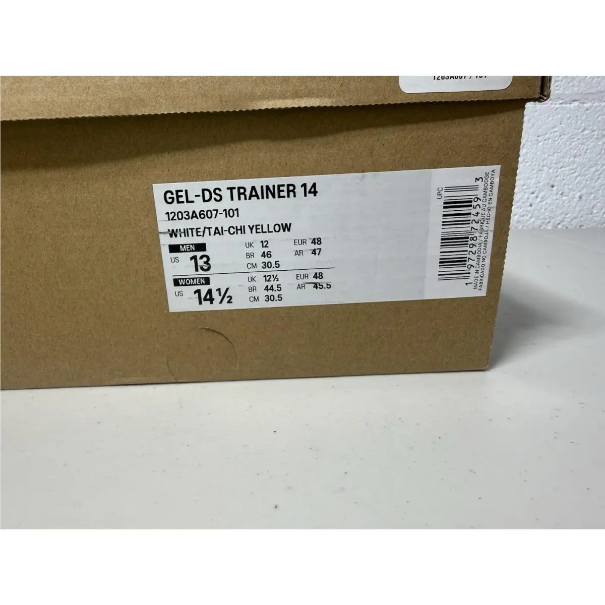 Asics shoes - ASICS GEL-DS Trainer - Trainer - 1203A607-101 - Gray 16