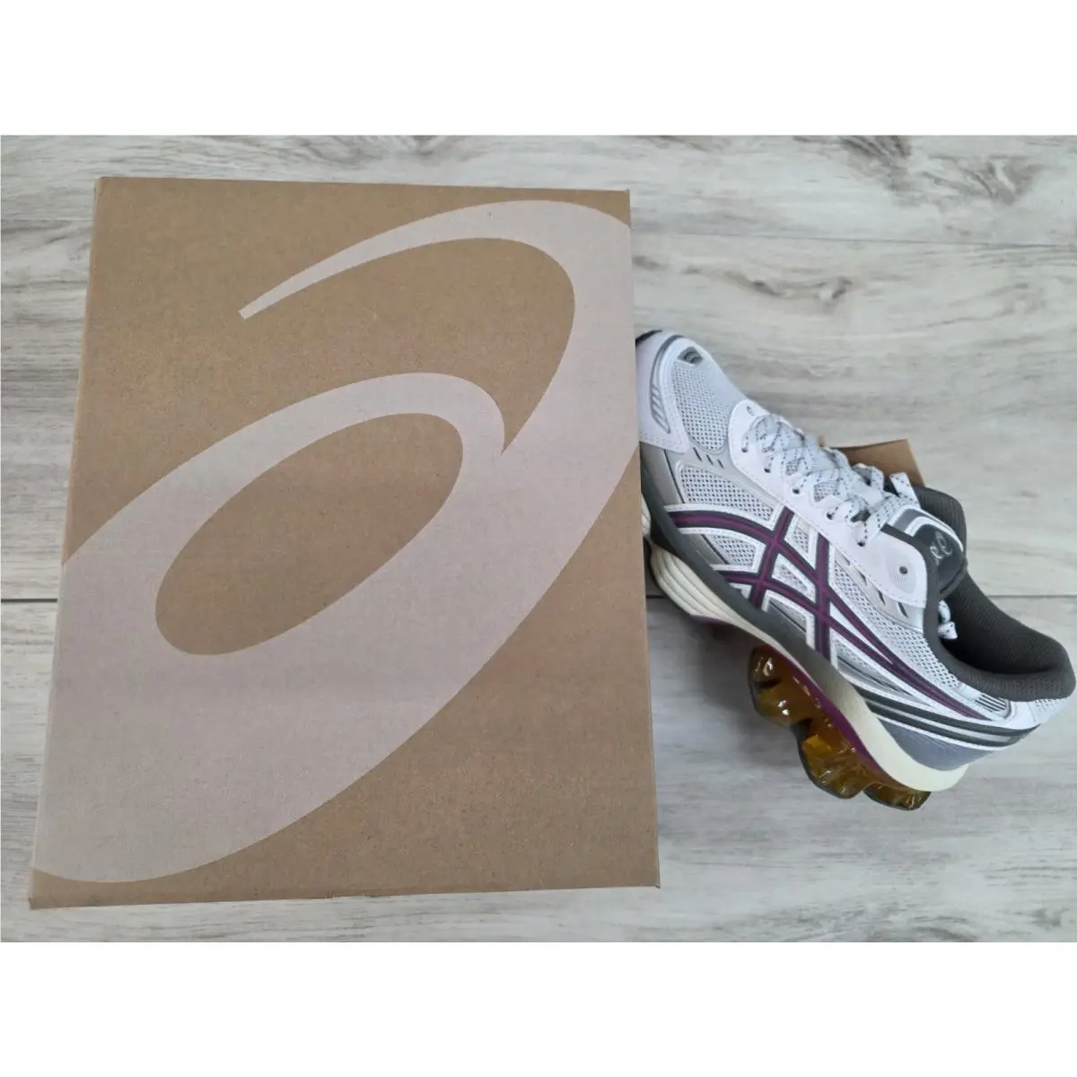 Asics shoes - ASICS GEL Women-KINETIC FLUENT - GEL FLUENT - 1203A591100 - White/Purple 28