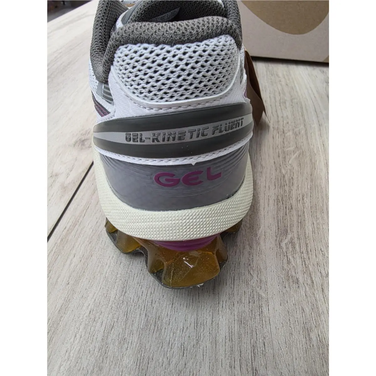 Asics shoes - ASICS GEL Women-KINETIC FLUENT - GEL FLUENT - 1203A591100 - White/Purple 2