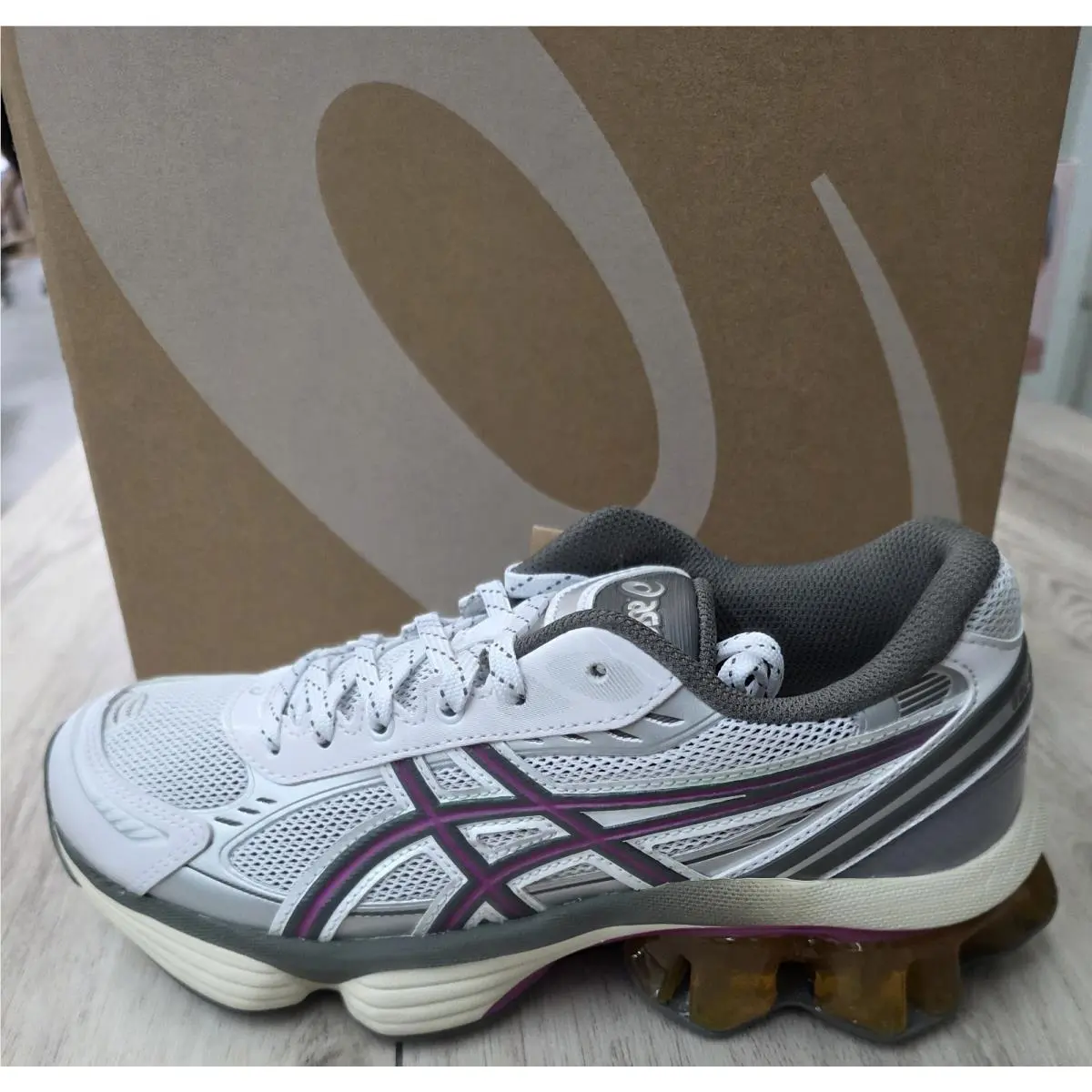 Asics shoes - ASICS GEL Women-KINETIC FLUENT - GEL FLUENT - 1203A591100 - White/Purple 20