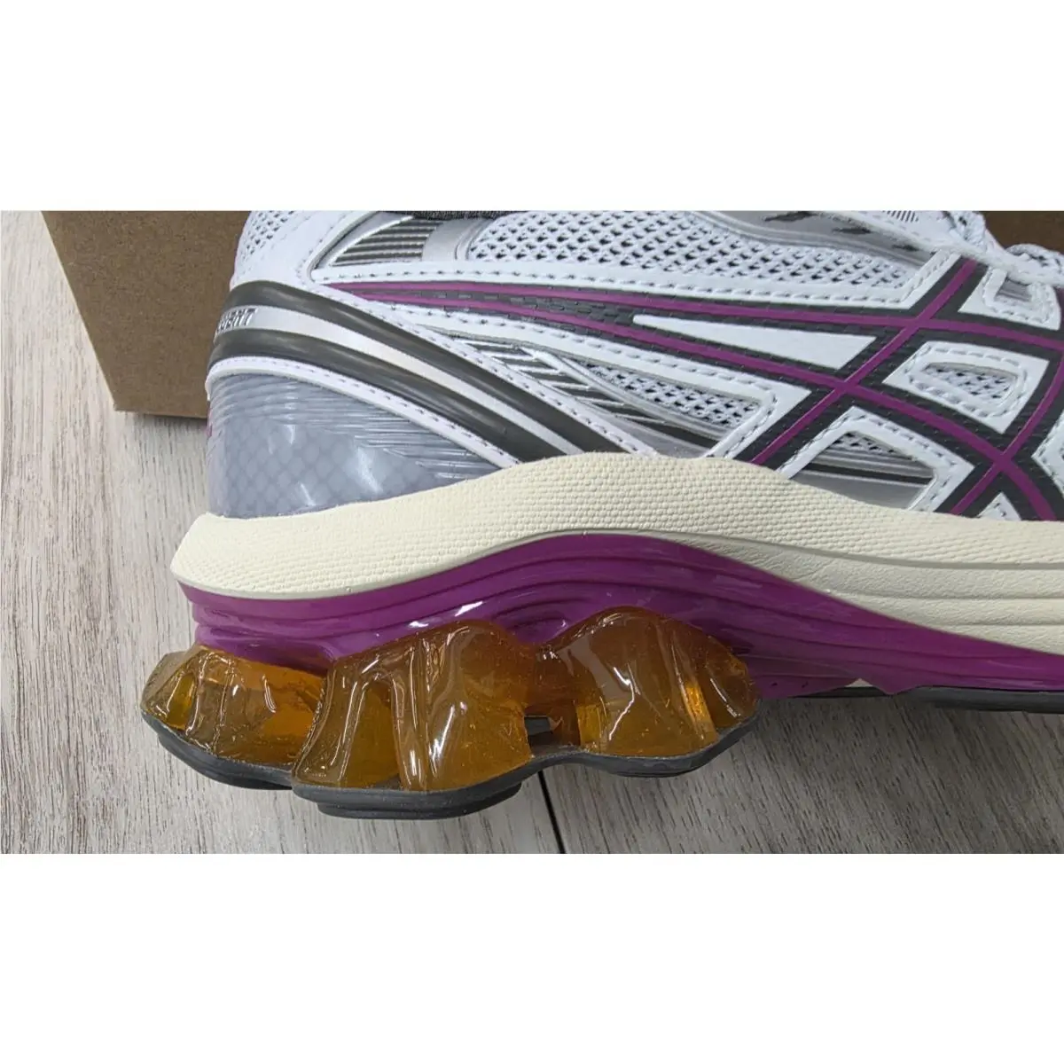 Asics shoes - ASICS GEL Women-KINETIC FLUENT - GEL FLUENT - 1203A591100 - White/Purple 25
