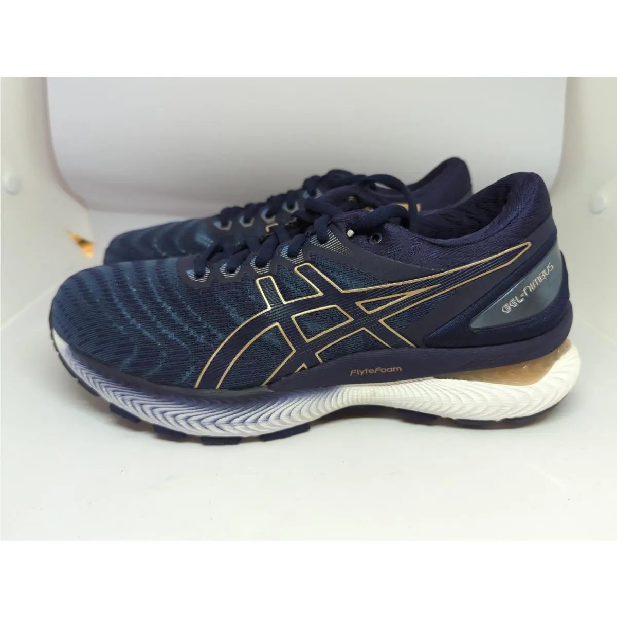 Asics shoes - ASICS Gel Nimbus - Gel Nimbus - 1012A586-401 - Blue (UPC: 0193604457148) 3
