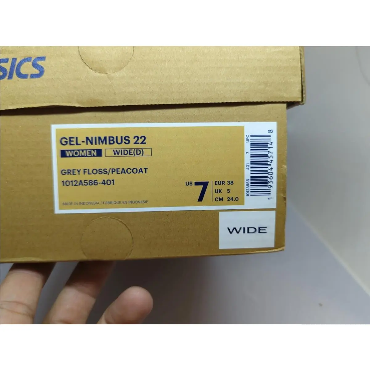 Asics shoes - ASICS Gel Nimbus - Gel Nimbus - 1012A586-401 - Blue (UPC: 0193604457148) 9