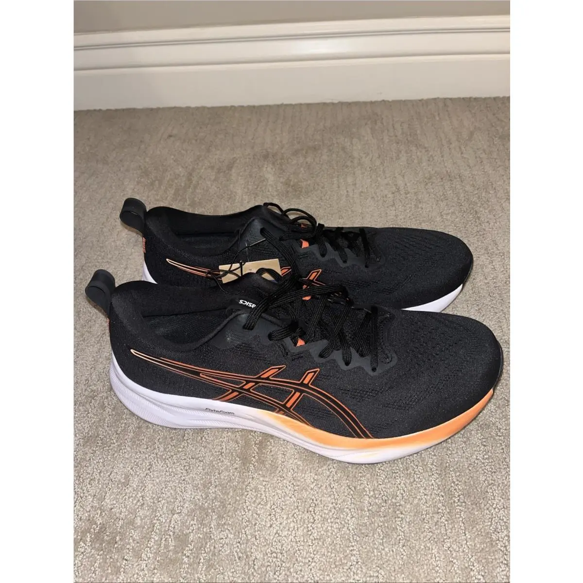 Asics shoes - ASICS GEL-Pulse - 1011B962-001 - Black/Nova Orange 1