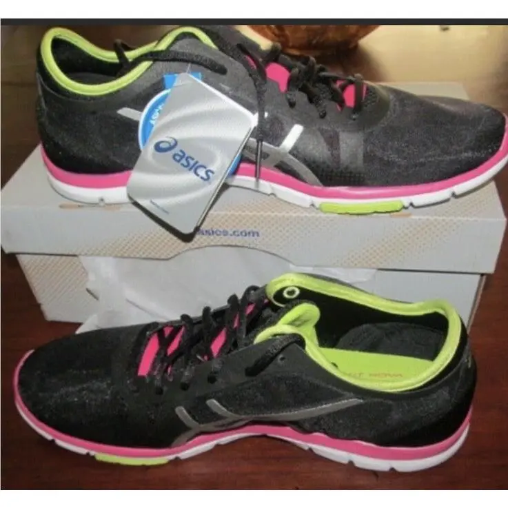 Asics Gel-fit Black Athletic Shoe 11.5