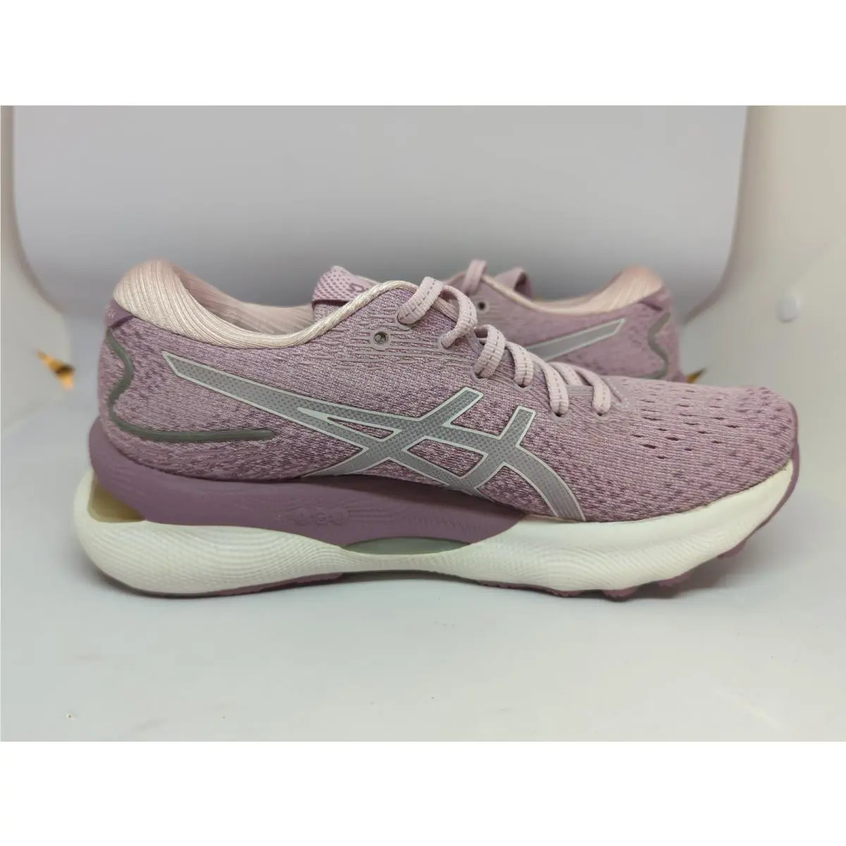 Asics shoes - ASICS GEL-Nimbus - 1012B201-700 - Barely Rose/White (UPC: 196074075041) 4