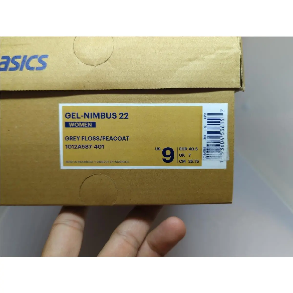 Asics shoes - ASICS Gel Nimbus - Gel Nimbus - 1012A587-401 - Gray (UPC: 193604536157) 9